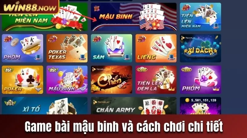 Game bài Mậu Binh
