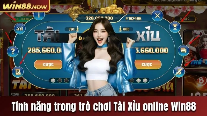 Tính năng giúp cá cược game Tài Xỉu dễ dàng, thuận tiện hơn